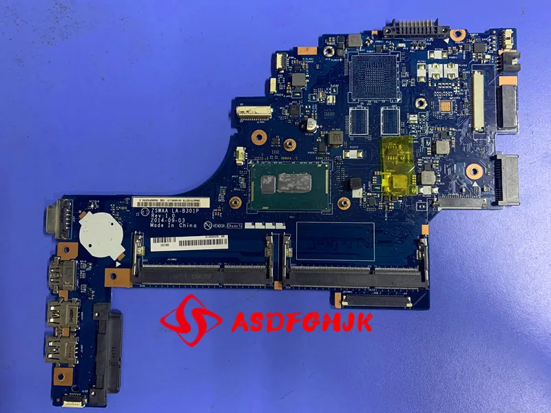 K000889110 Original For Toshiba C55T-B C55-B C55-B5350 Laptop Motherboard I3-4005 CPU ZSWAA LA-B301P Mainboard Fully Tested