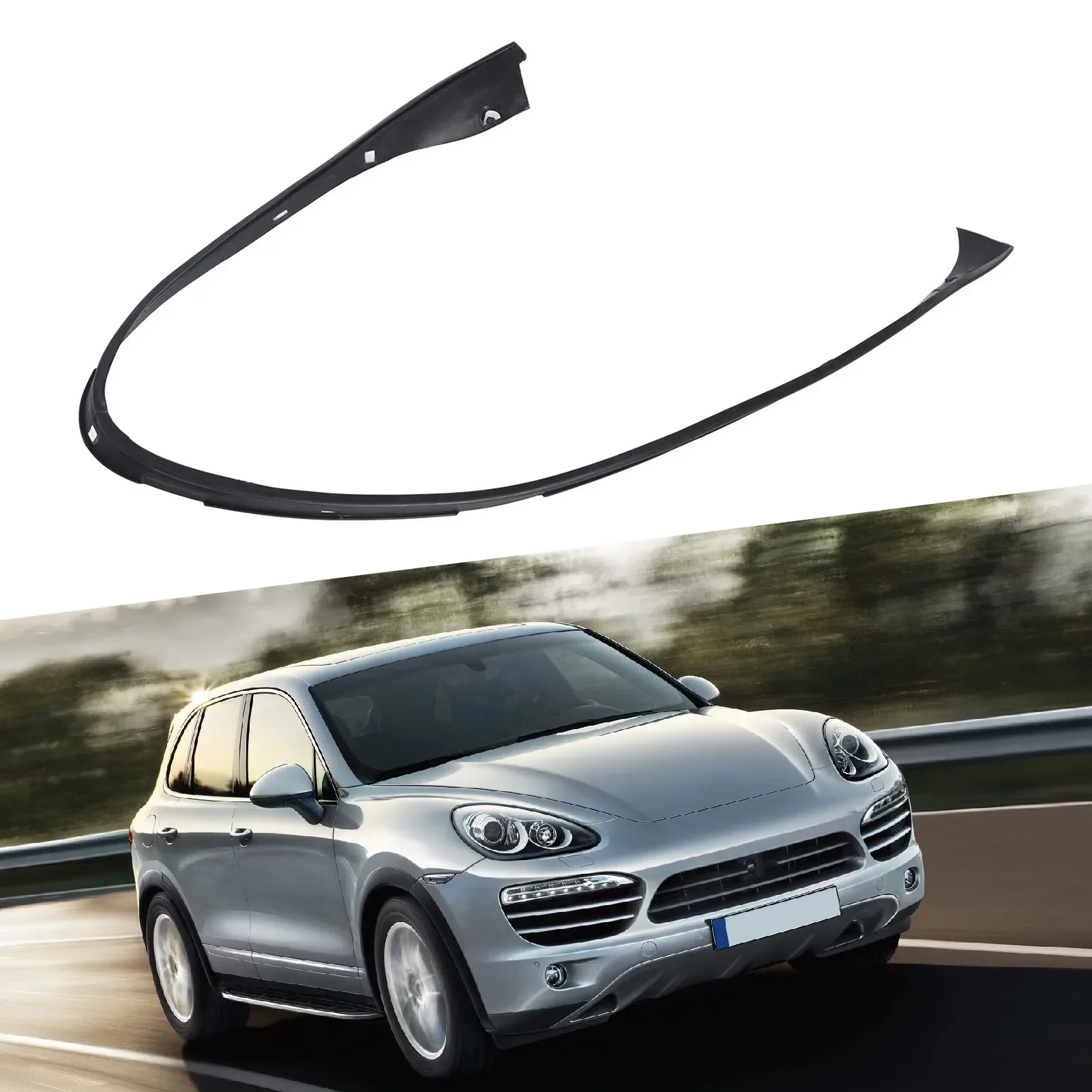Right or Left Car Headlight Rubber Seal Strip Fit for Porsche Cayenne 958 2011-2014 Auto Headlight Accessories