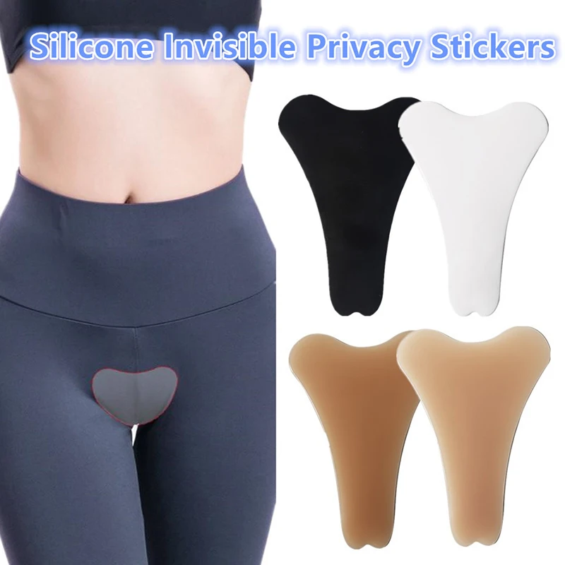 Invisible Adhesive Silicone Camel Toe Concealer Reusable Traceless For Women Leggings Swimwear Activewear Waterproof Cover Pad