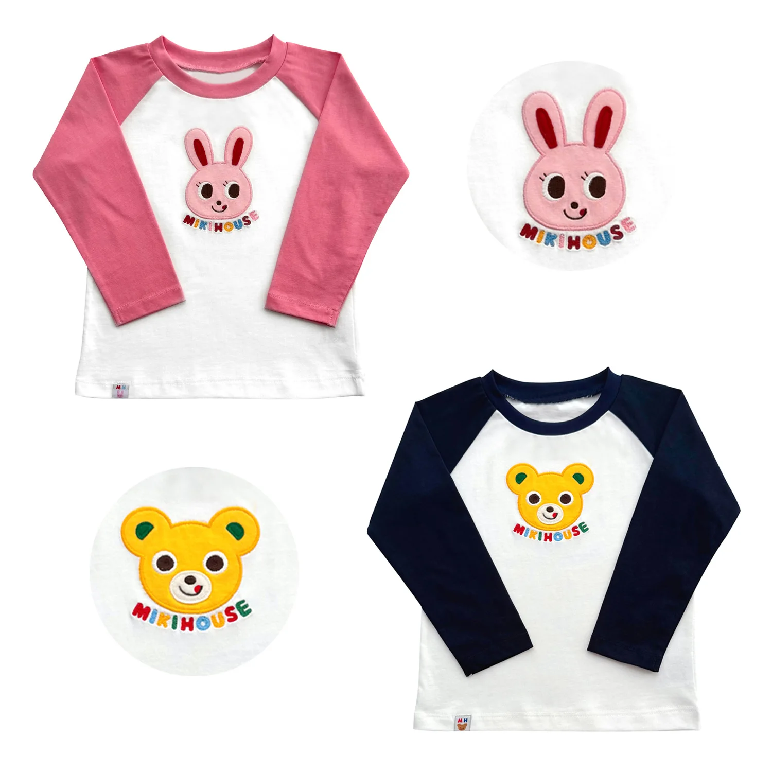 

Супер милая осень 2022, новая японская хлопковая футболка с длинными рукавами для мальчиков и девочек