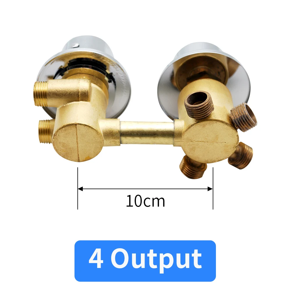 Vagsure 2/3/4/5 Manieren Outlet Messing Mengkraan Omstelling Thermostatische Douchekranen kraan Temperatuur Mengkraan Schroef Badkamer