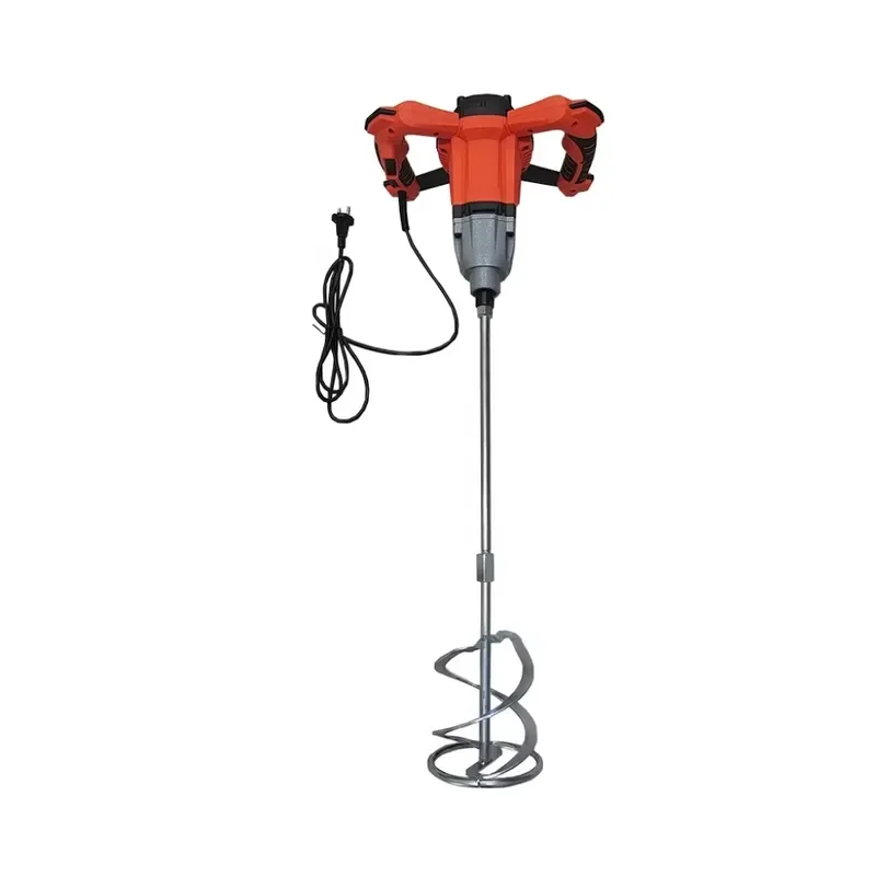 1400W Industrial Grade Handheld Plaster Mixers Paddle Concrete & Electric Paint Mixer