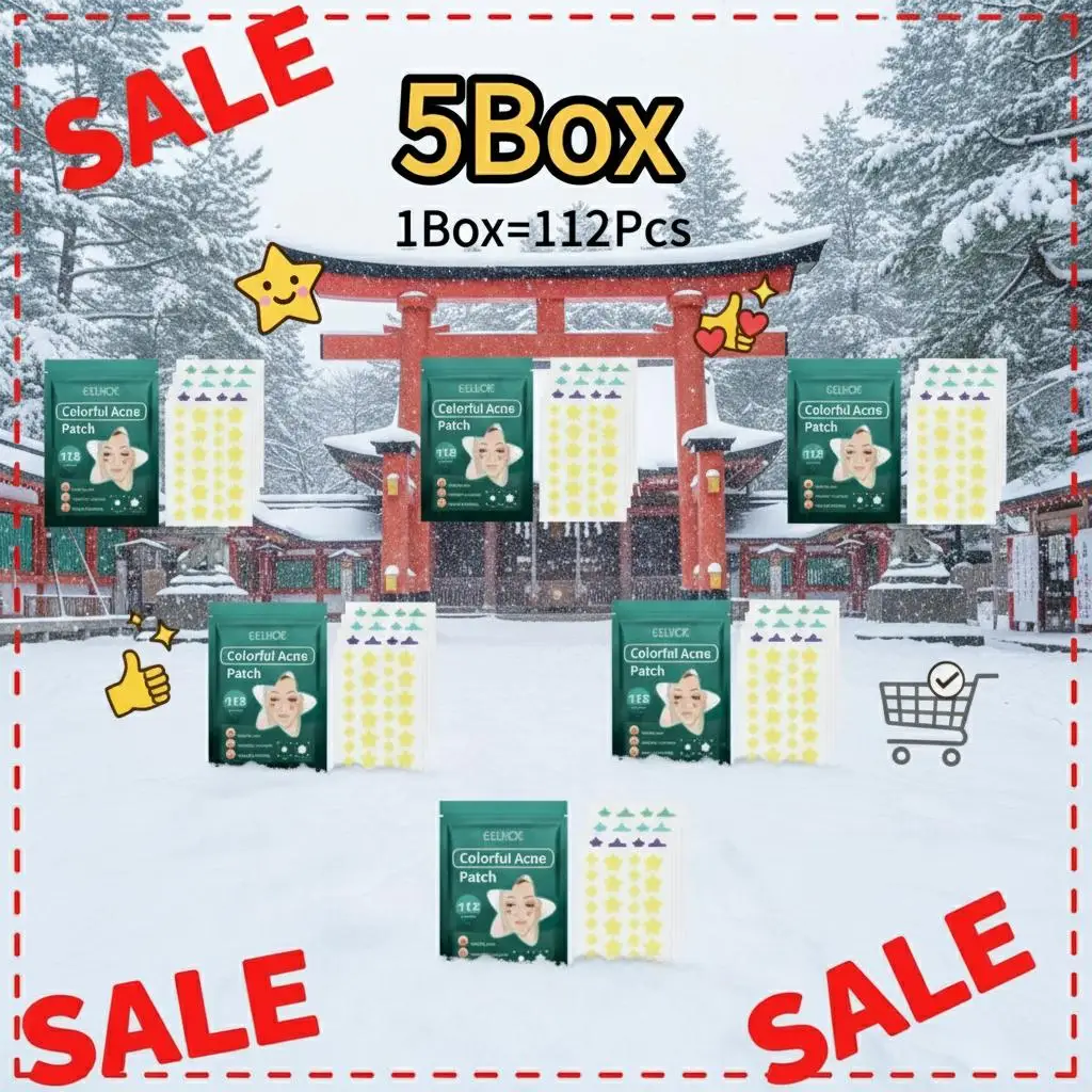 1/3/5Box Acne Removal Pimple Patches Invisible Pimple Cover Face Oil Control Spot Treatment Cute Sticker Face Spot Beauty Makeup