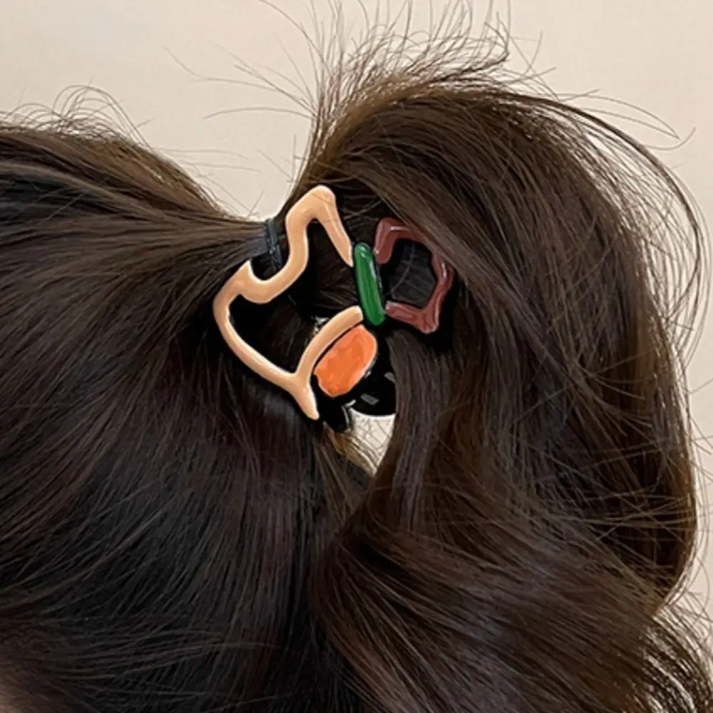 

Персонализированный полый коготь из шерсти животных, красочный зажим в виде акулы, зажим для волос в виде собаки, мультяшный зажим для волос, женский