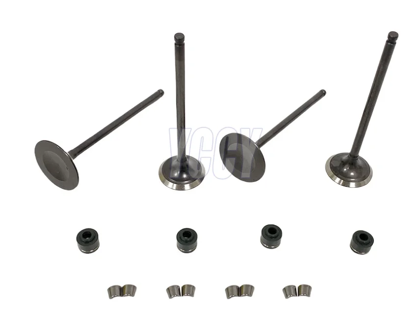 ل CFMOTO CF250 CF250NK CF 250 NK250 SR250 ملحقات محرك الدراجة النارية صمام العادم طقم صمامات السحب لوحة قفل مانع تسرب الزيت