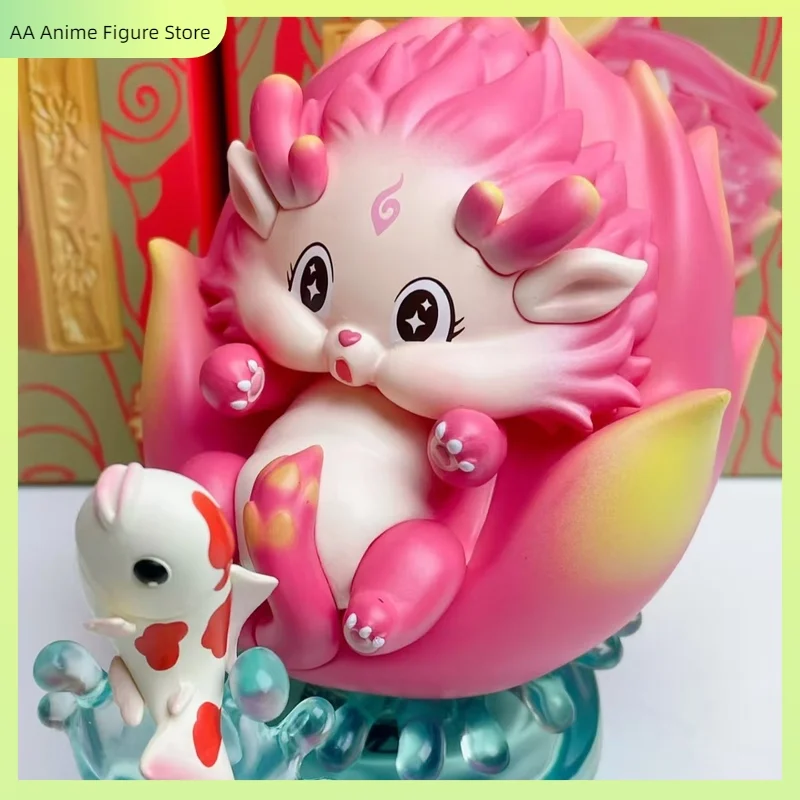 

Оригинальные настольные украшения: Фруктовый зоопарк, Драконий фрукт, Слепая коробка, Серия «Дракон приносит удачу», Модные куклы, Подарки на год Дракона, Скотч