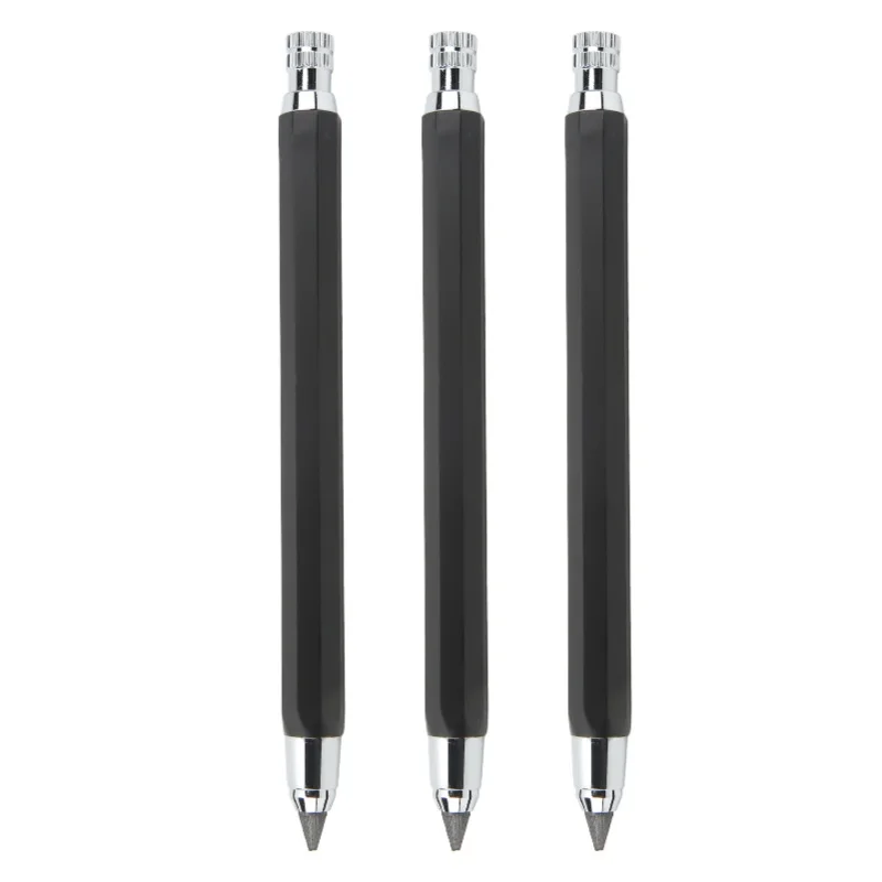 3pcs-mechanical-carpenter-pencil-56mm-scribing-tool-marker-set-kit-for-woodworking-black