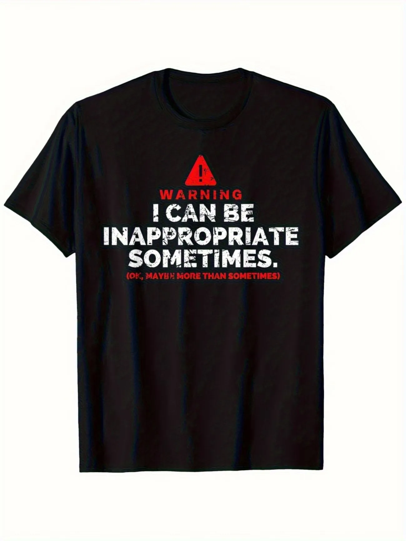Men's T-Shirt Fun Warning T-Shirt 