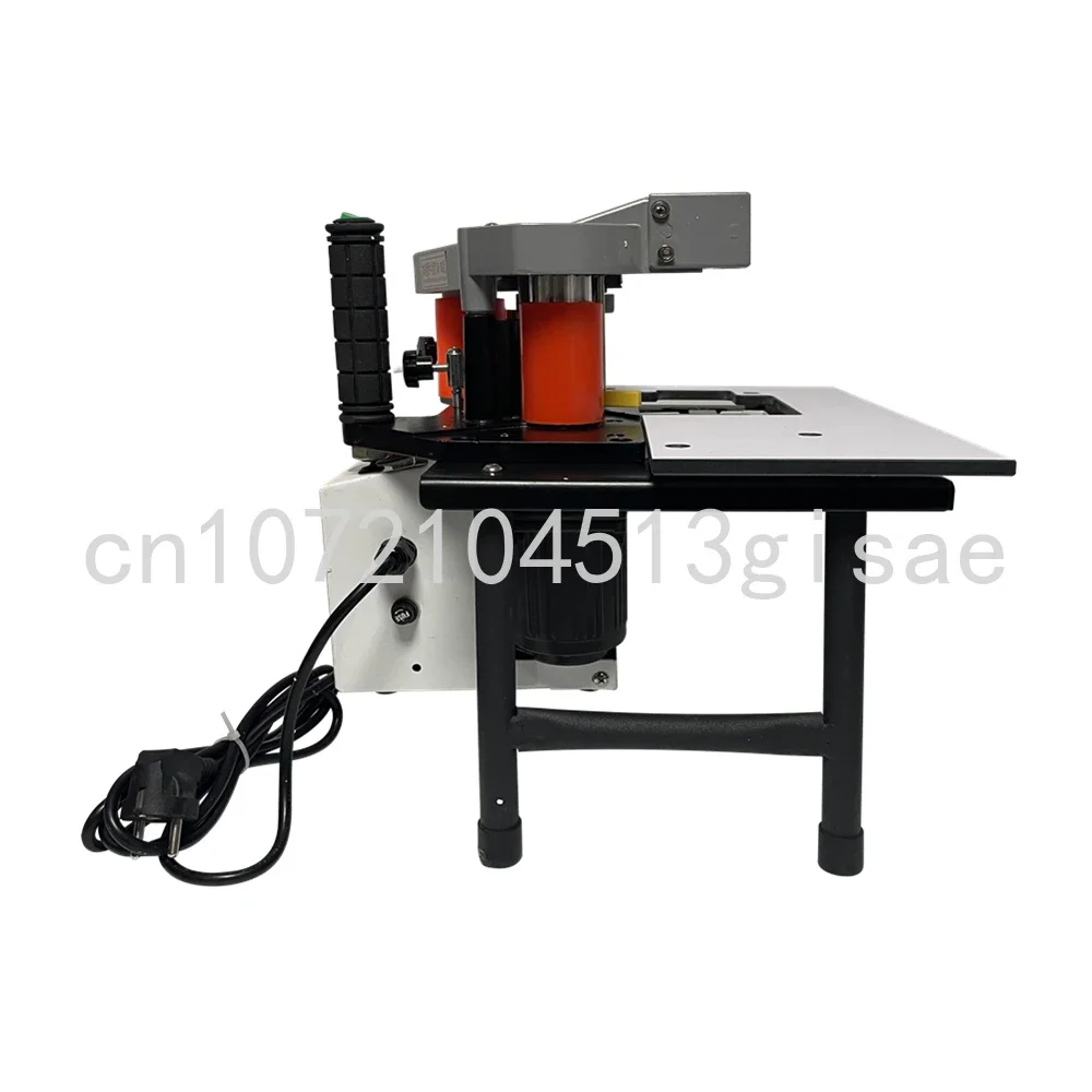 Edge Banding Machine Portable Wood PVC Two-sided Gluing Edge Bander With Tray Cut Adjustable Speed 1200W 1000ML