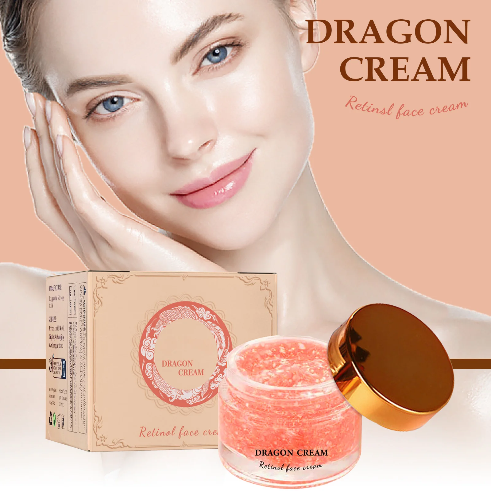 

Retinol Moisturizing Face Cream Soothes Nourishing Skin Lightening Increase Skin Elasticity and Firmness Water Cream Skin Care