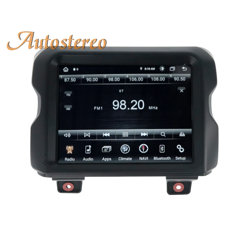 Auto Stereo OEM Style Carplay Android 10 For Jeep Wrangler JL 2018-2021 Car Multimedia Player Car GPS Navigation Radio Head Unit