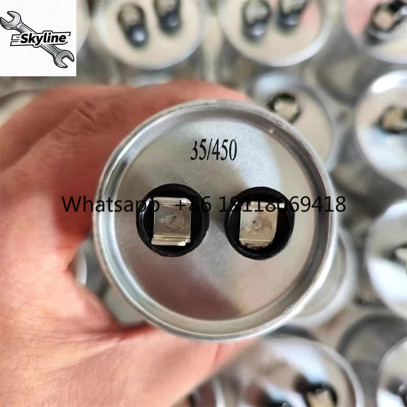 Air conditioning external compressor starting capacitor 25/30/35/40/50/60 UF450V