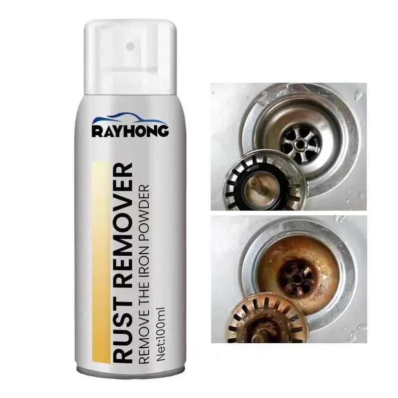 Rust Removal Spray For Car Metal Components Automotive Wheel  Wash Cleaning Parts Maintenance Multi-purpose