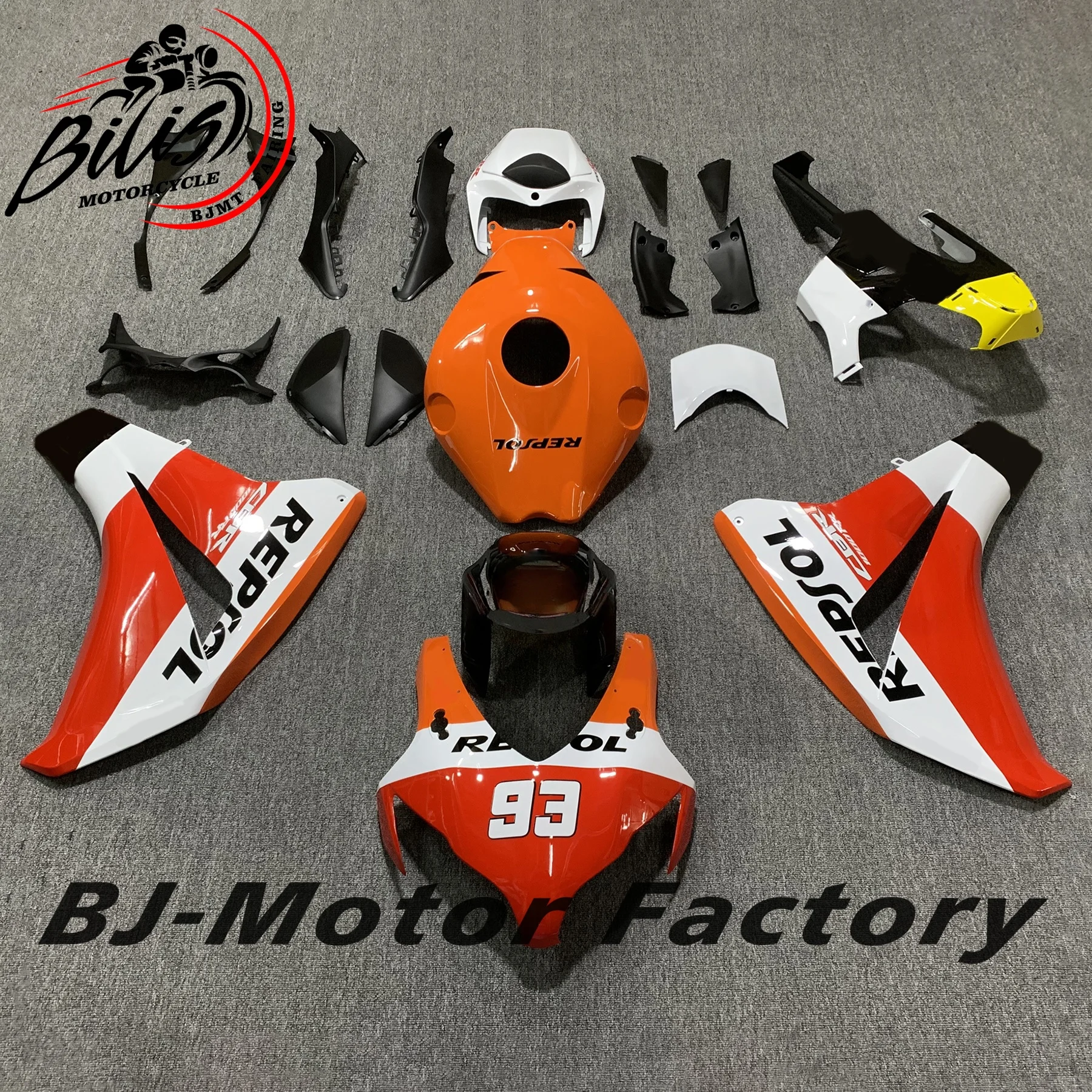 

Комплект обтекателя мотоцикла подходит для Honda CBR1000RR 2008 2009 2010 2011 CBR1000 08-11 лет, обтекатель мотоцикла