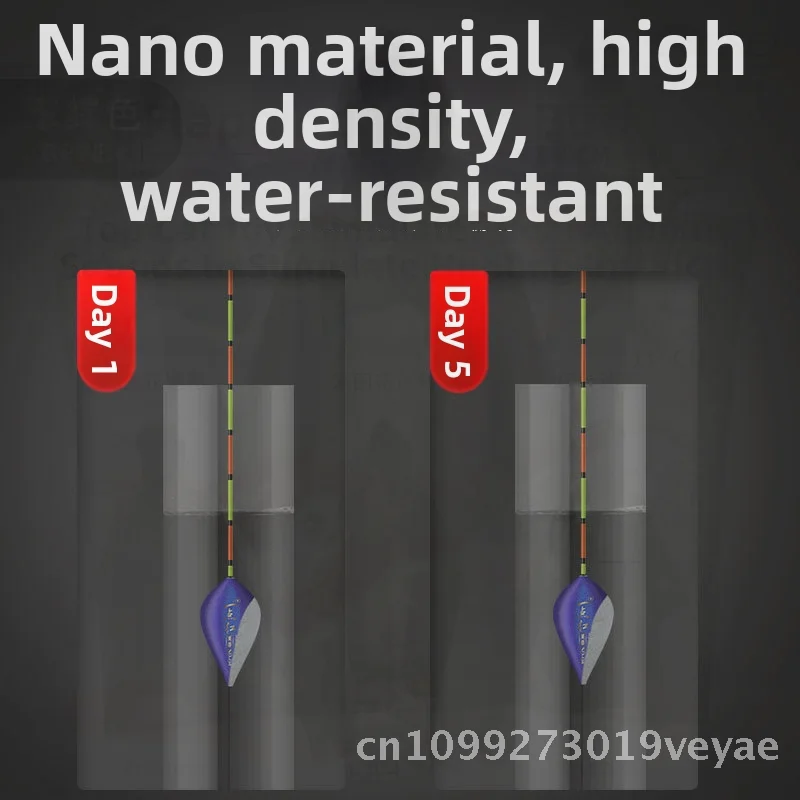 水滴型魚浮き、ナツメ芯型釣り浮力補助具、フナ用浮き、魚釣りチケット、目を引く大胆なデザイン