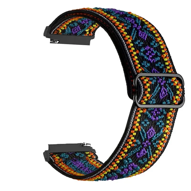 20 ミリメートル 22 ミリメートルストラップガーミン Venu 3 2/SQ 2 プラス弾性ナイロンバンドフォアランナー 265 255 165 168 245 音楽 Vivoactive 4 5 3 ブレスレット