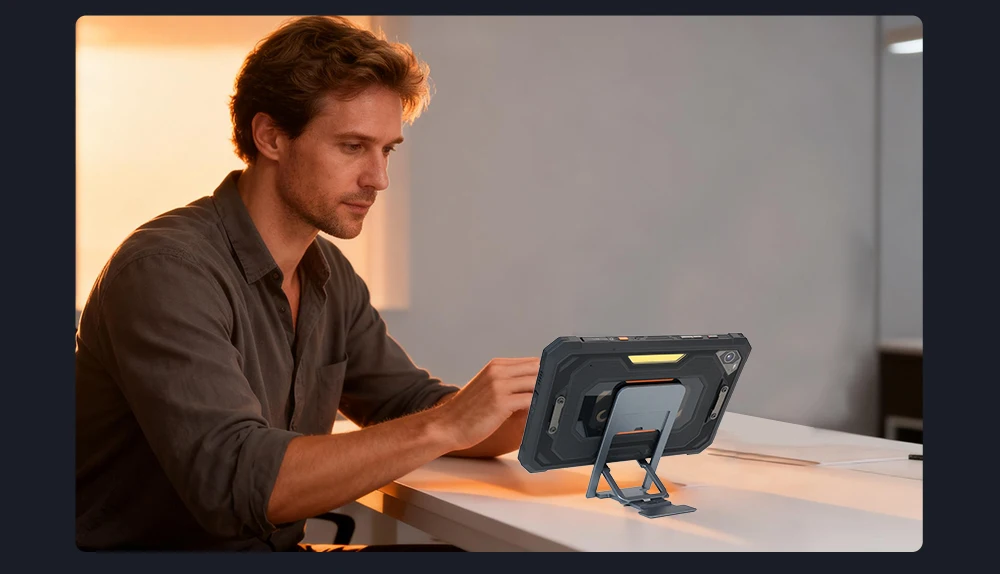 [Shipping From Poland] Cubot Tab KingKong Mini Android 15 Rugged Tablet 16GB(6+10) 128GB 10200mAh 8.68'' 90Hz Camping Light 48MP
