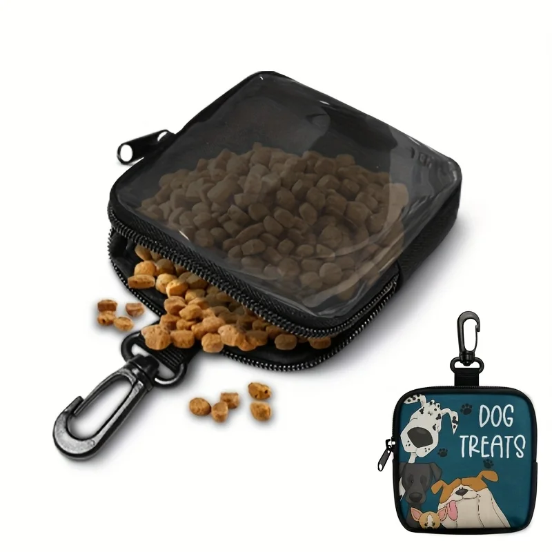 

Dog Treat Pouch Pocket Sized Pet Puppy Training Pouch for Dog Training Behavior Aids, Waterproof Nylon Fabric Dog Poop Bag