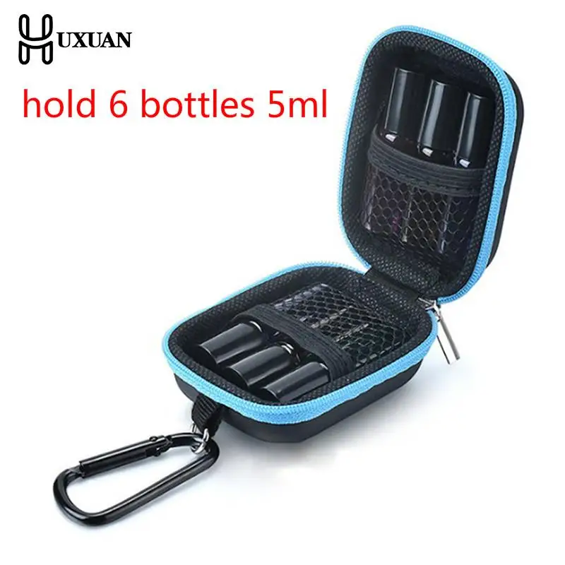 1pc Portable Essential Oils Storage Case Carry Case Esential Oil Roll On 5 ml Essential Oil Carrying Collecting Case