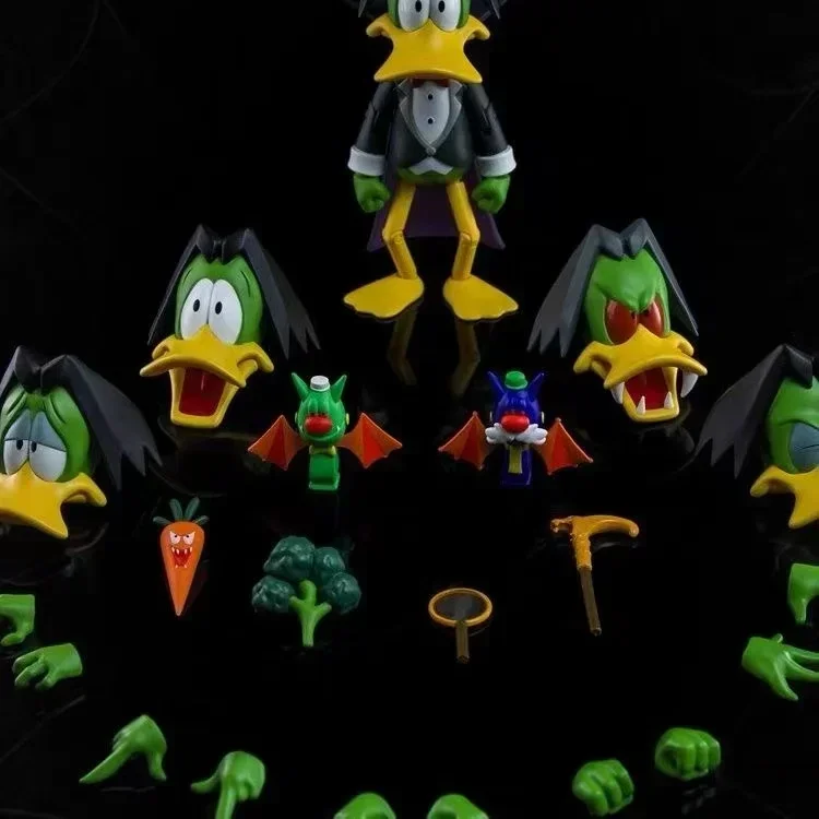 Figura de Pato Extraño de las Aventuras de Earl, Vegetariano, de la serie Spot Happy Childhood HAPPY CHILDHOOD