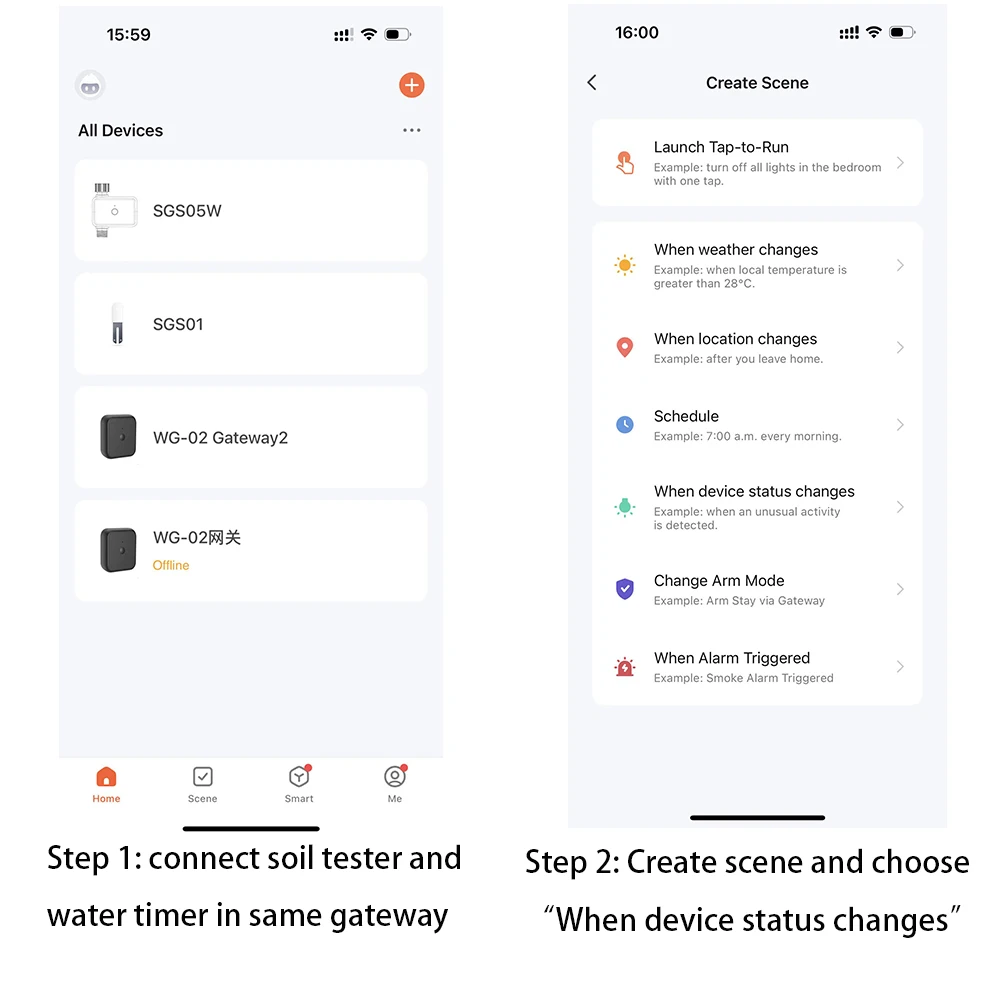 Tuya Zigbee Bodensensor, Feuchtigkeits- und Temperaturmessgerät, intelligenter Sensor für Smart Home, Echtzeitüberwachung für Pflanzen und Garten. – Detail 1