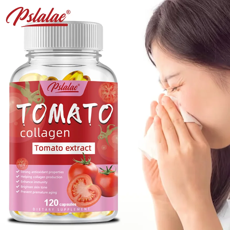 

Tomato Extract - Supports Overall Health, Improves Gut and Digestive Function, Enhances Absorption, Boosts Immunity, Non-GMO