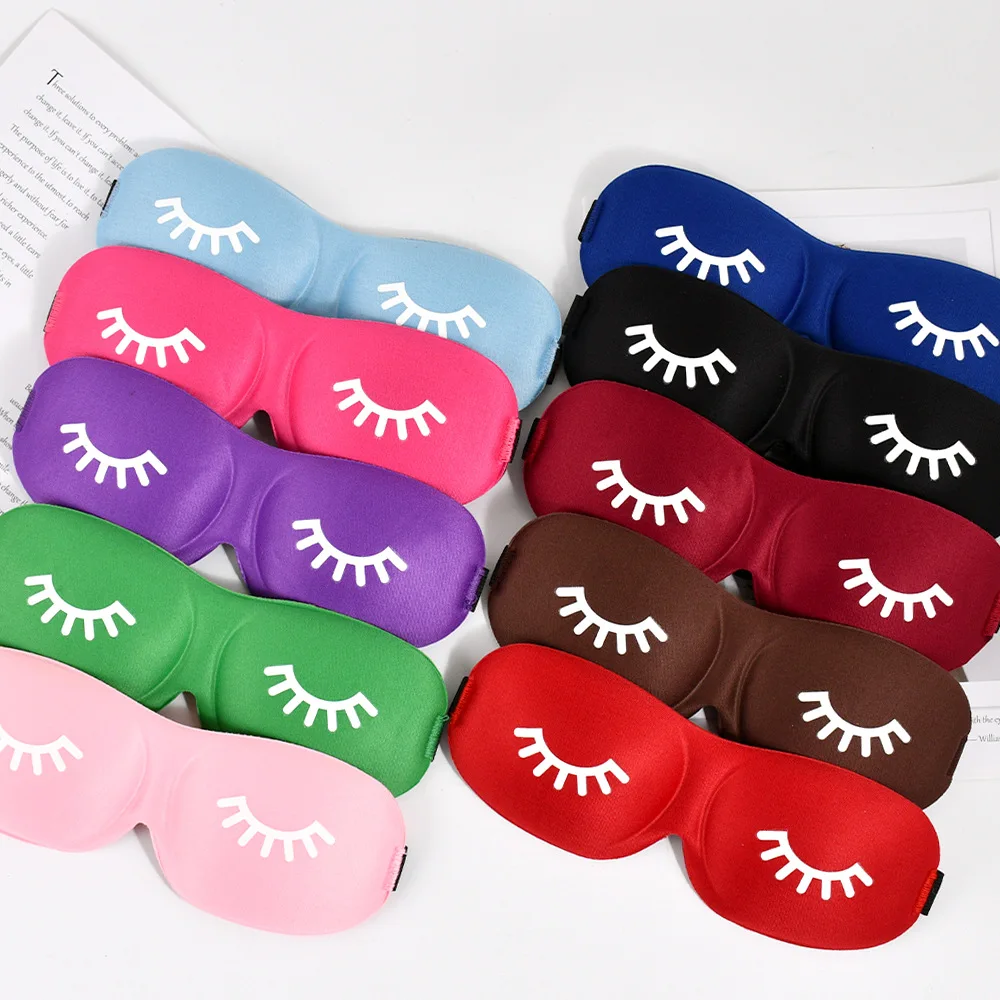 

50 Pcs 3D Eye Mask Pads for Lash extension Sleepping Travel Trip Journey Masks Cotton