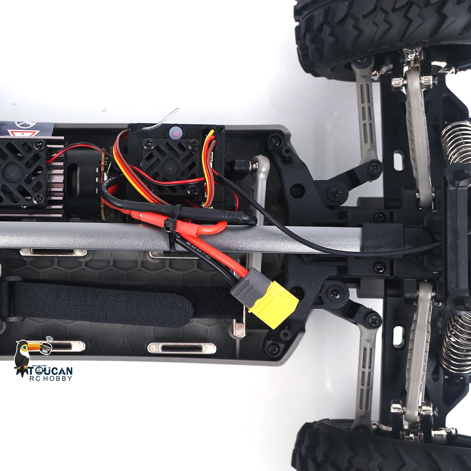 PVC-Gehäuse SCY 10101 1/10 4WD Ferngesteuertes Offroad-Auto RC Elektro-Großreifen-Truck mit Metall-Differential, Fahrbereit, LED-Licht – Detail 22