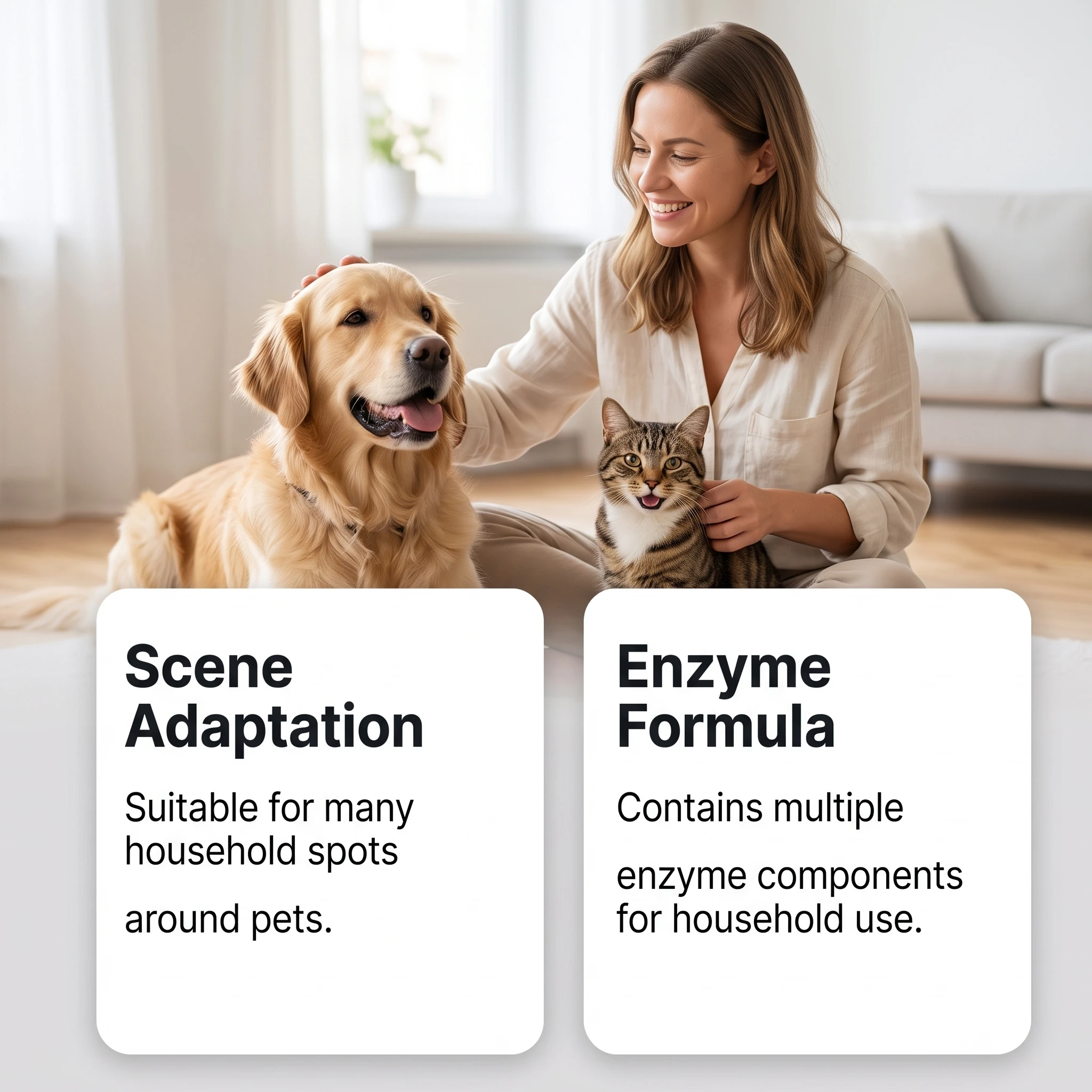 Pet Odor Eliminator Spray For Dogs Cats Remove Stubborn Bad Smell Safe Household Freshen Treatment Natural Pet Scent Neutralizer