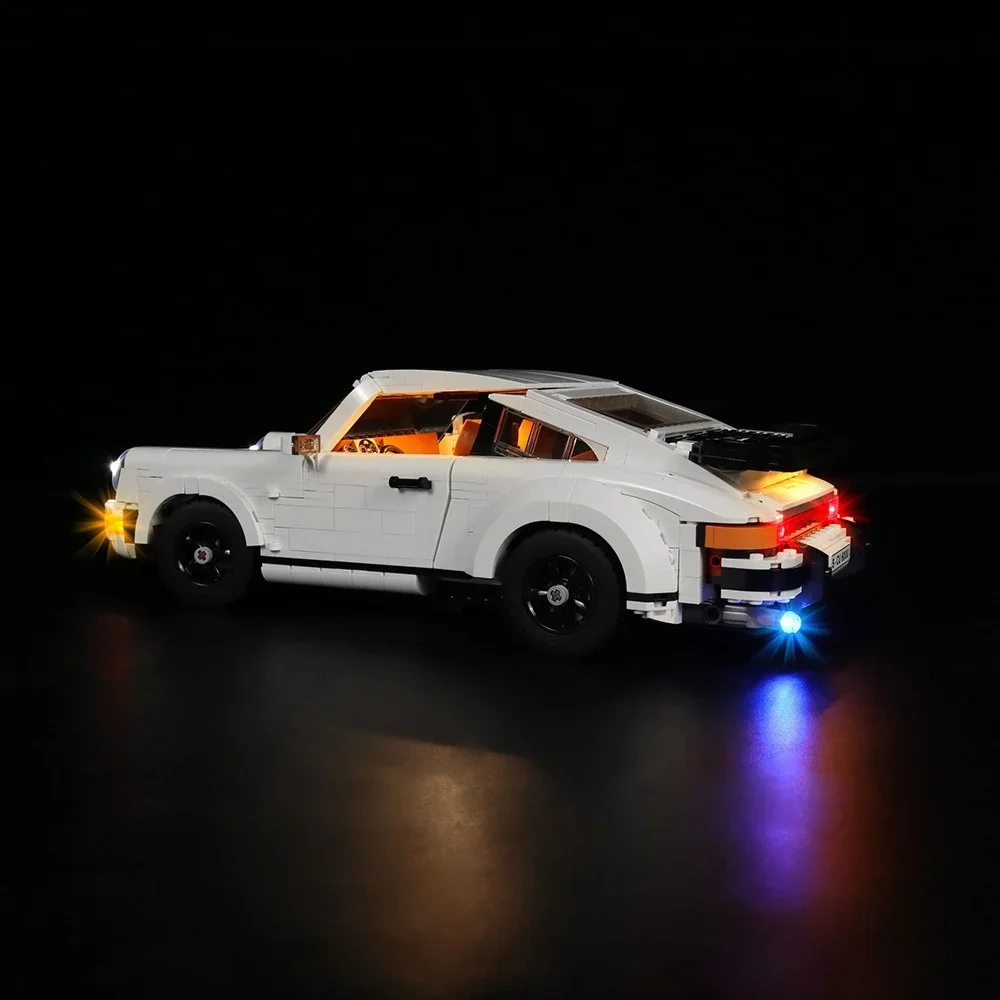 Car Lighting Set For 10295 Technic Car 911 Race Sports Tecnica Not Include Building Block (Only Led Light Kit)