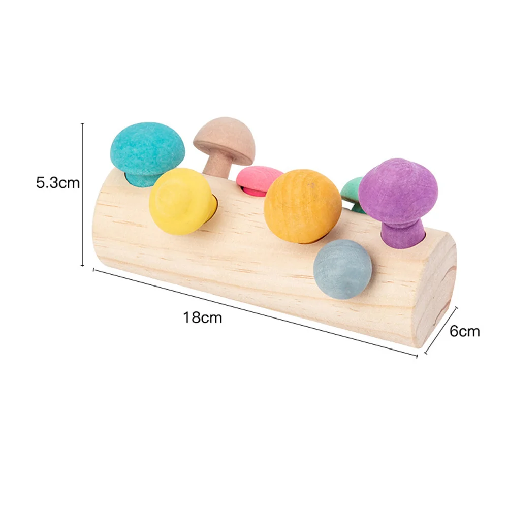 Wooden Toy Set Shape Color Cognition Match Educational Toy For Toddler