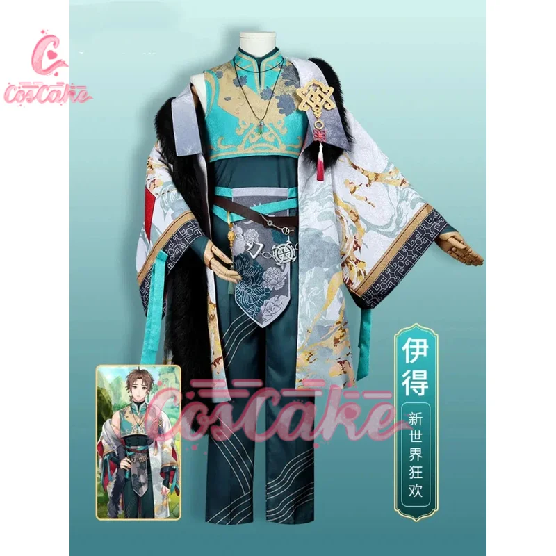 Nu: Carnival Eiden Ink Dyes The Golden Wind Cosplay Costume Cos Game Anime Party Uniform Hallowen Play Role Clothes Clothing