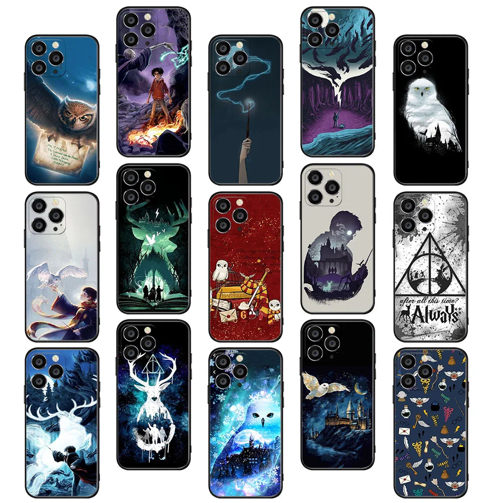 BY-2 Art Cool Always P-PPotters Soft Case For Samsung S9 S10 A53 A50 A30S A50S A60S S10E S20 FE A13 A32 Lite Plus