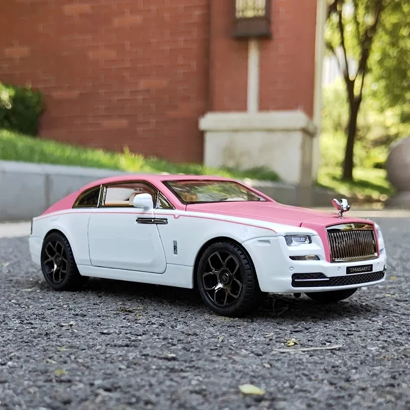 

1:22 Rolls Royce Phantom MASORY Alloy Vehicles Diecast Metal Simulation Pull Back Car Model Sound Light Kids Toy Gifts A479