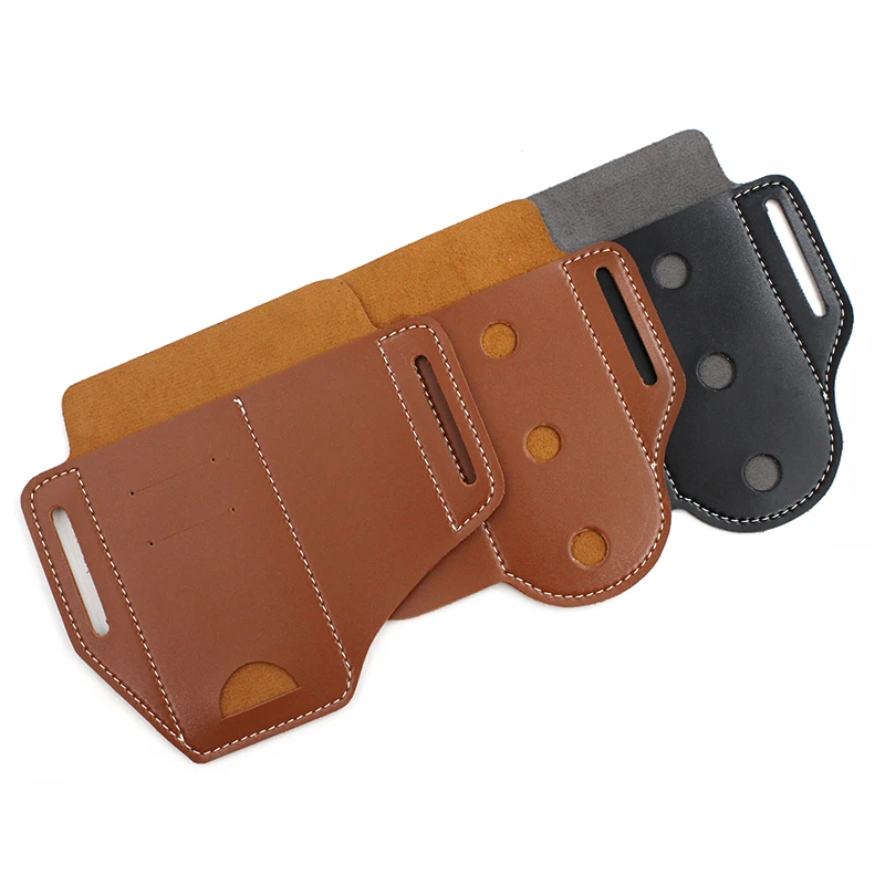 EDC Multitool Sheath for Belt, Artificial Leather Belt Pouch for Work and Daily Use,Gifts for Men,Secure and Convenient Tool Org