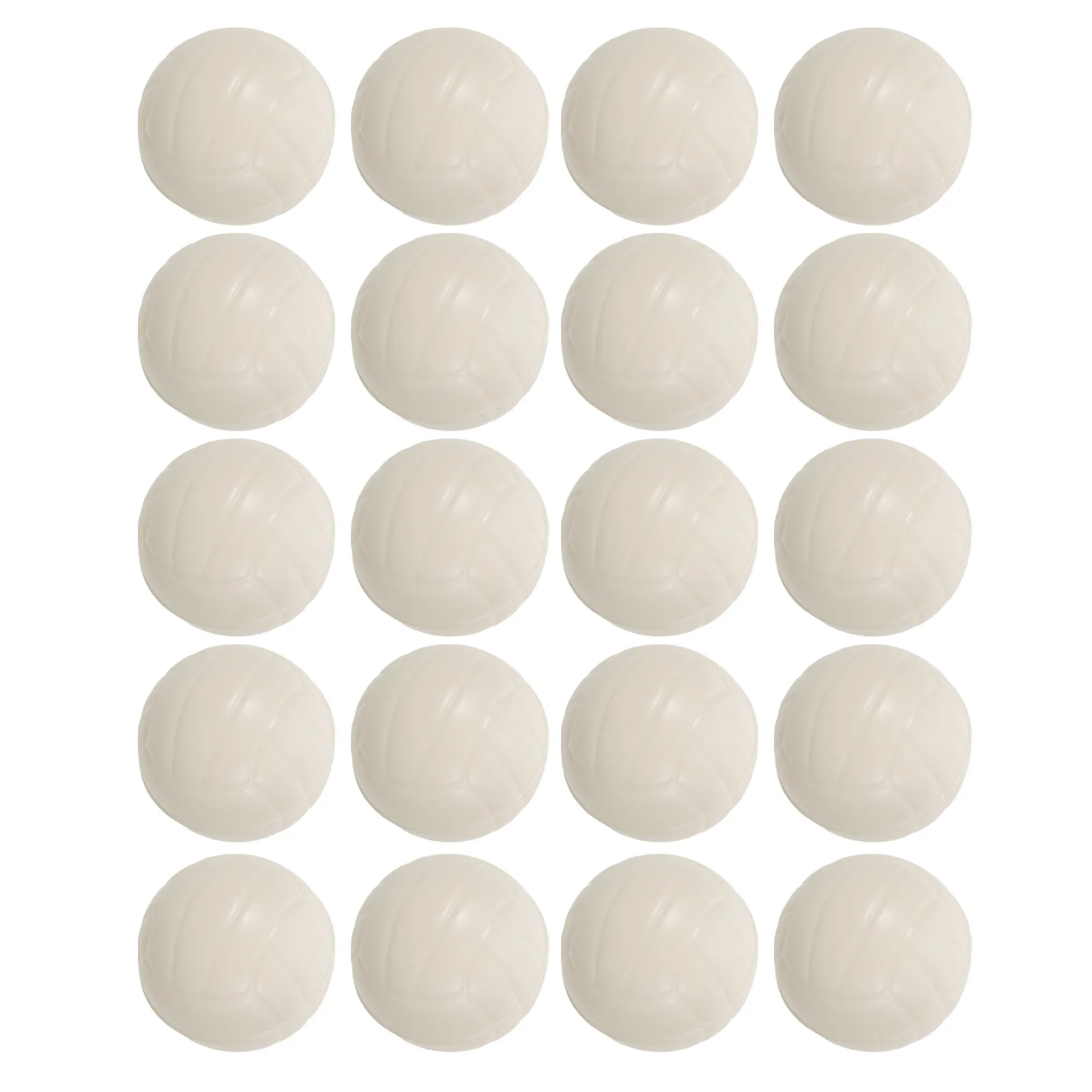 

20 шт. маленьких пенопластовых мячей-антистресс 4 см, мини-волейбольные, высокоэластичные, с удобным захватом, для снятия тревоги, для детских подарочных пакетов на день рождения