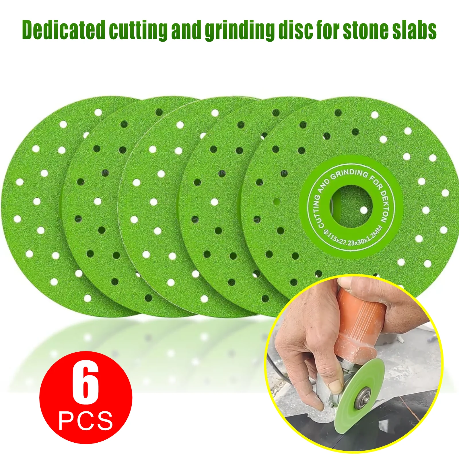 Dischi da Taglio a Rete per Smerigliatrici Angolari, Mole Abrasive ad Alta Durezza per Metallo, Acciaio Inossidabile e Pietra