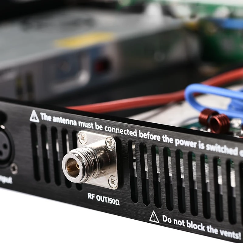 200 Watts 200W Stereo Professional Wireless Radio Station FM Transmitter Broadcast USB Audio Output