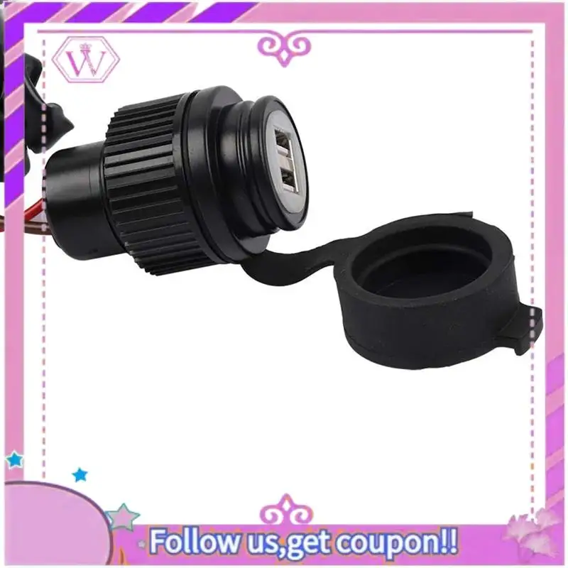 

Latest Motorcycle Accessories Dual USB Charger Outlet Interface Socket Power For Honda CRF300L CRF300 L CRF 300L 250L Rally