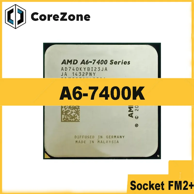 

Серия A6 A6-7400K A6 7400K Двухъядерный процессор 3,5G 65 Вт AD740KYBI23JA Разъем FM2+