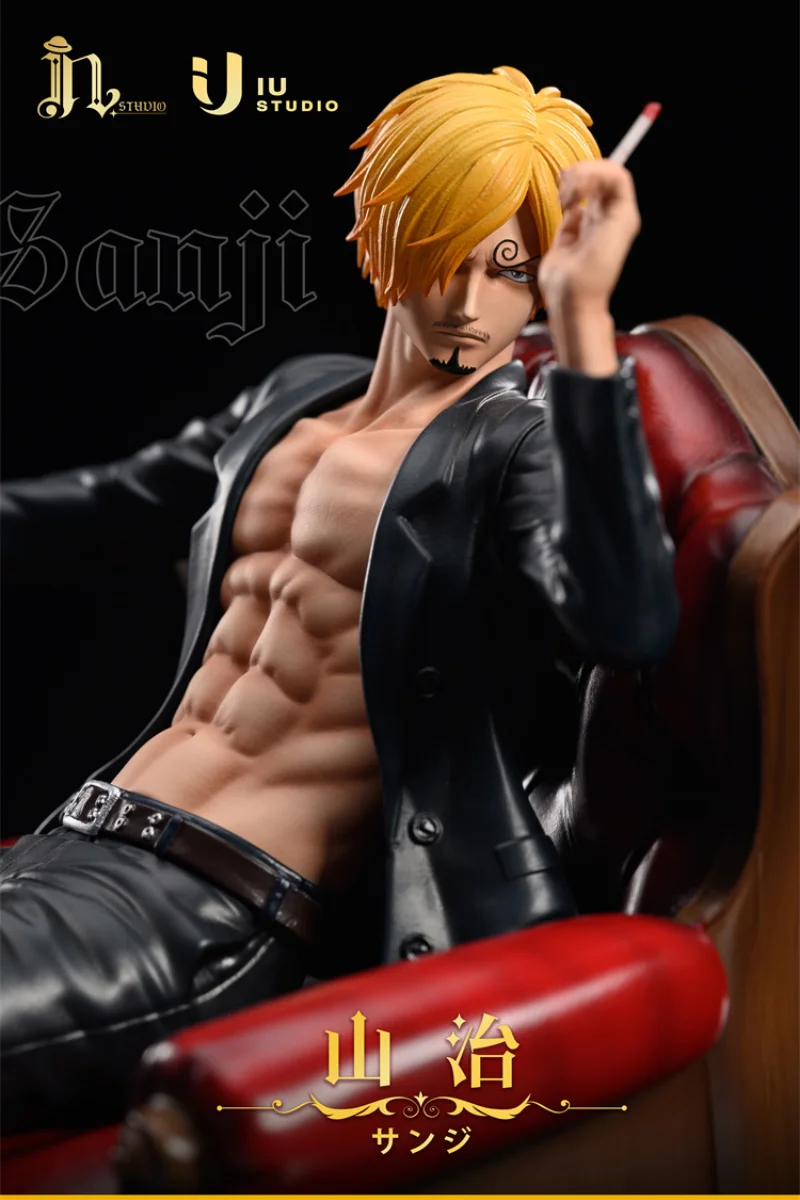 15Cm Gk In Iu Studio One Piece Suit Sanji Anime Action Figure Limited Edition Collectible Model Garage Kit Statue Toys Gift