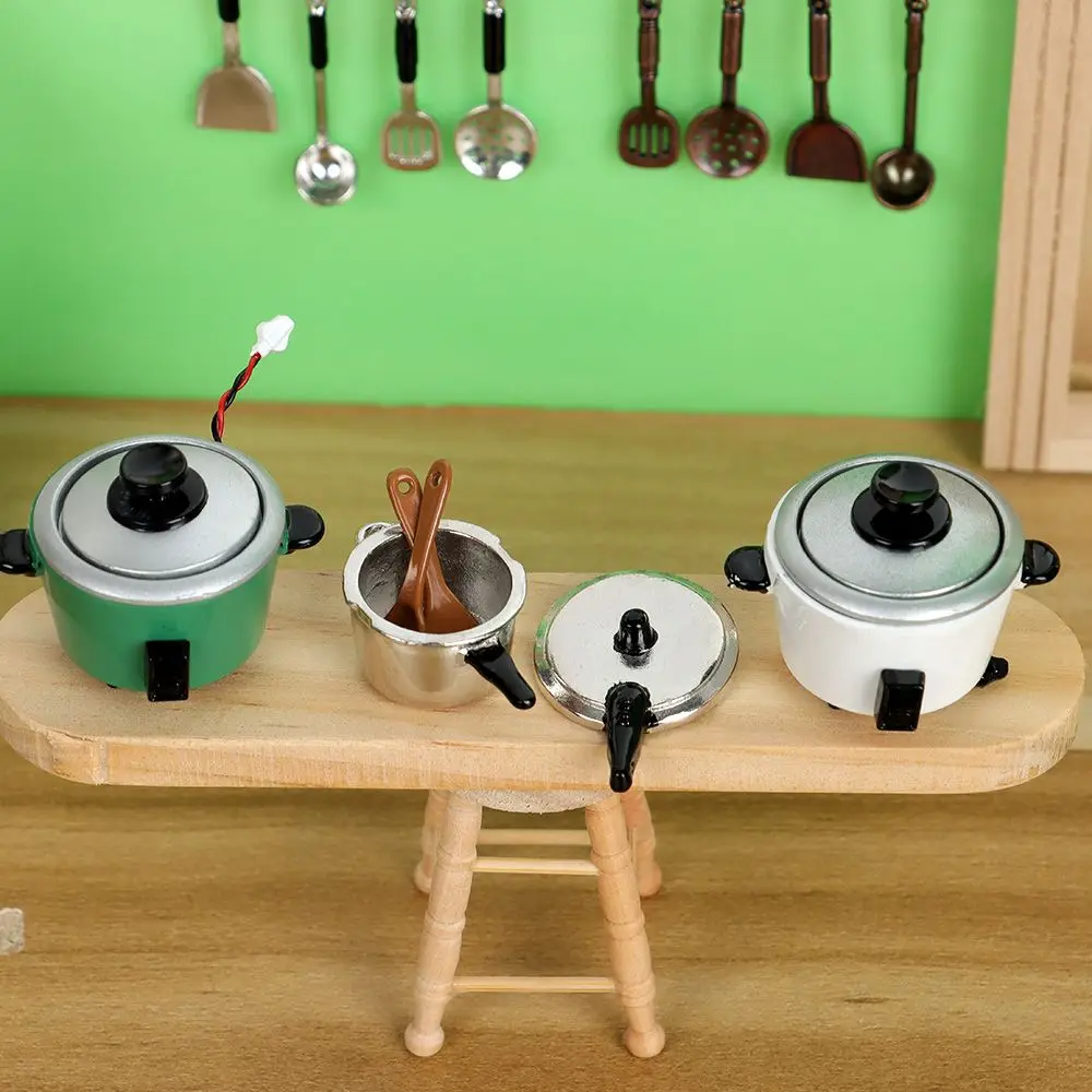 

New Spatula Dollhouse Furniture Mini Cutlery Set Miniature Cookware Cookware Doll Accessories Simulation