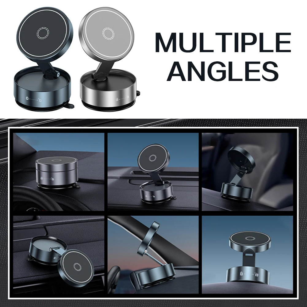 Foldable Magnetic Phone Holder Handsfree Anti Fall Phone Stand For Dashboard