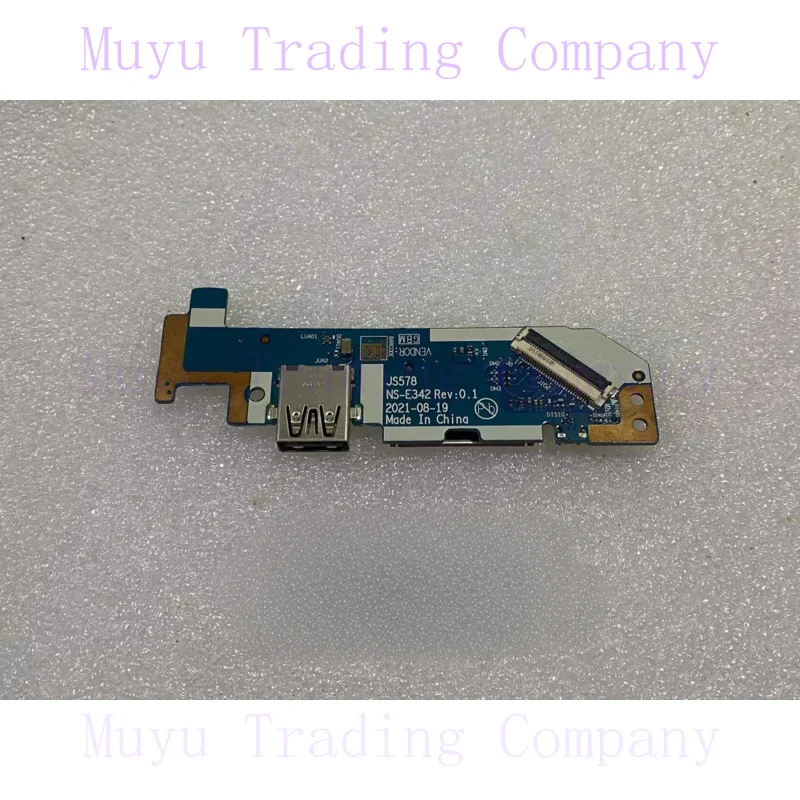 Genuine for Lenovo IdeaPad 3 15iau7 laptop 82rk USB SD card erader power button board 5c50s2533 5 NS-E342