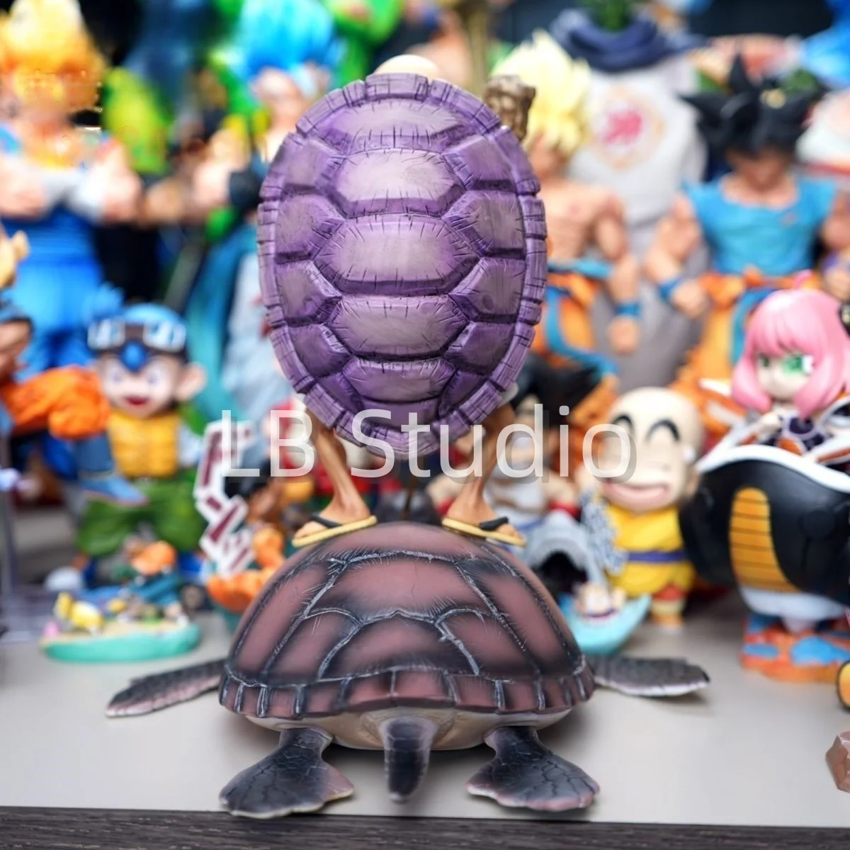 26cm/10.23in 애니메이션 드래곤 볼 Z 마스터 Roshi 그림 마스터 Roshi 액션 피규어 소장 동상 모델 장난감 선물