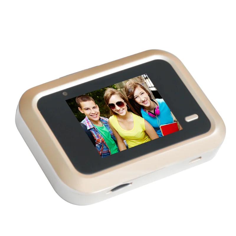 2. vídeo olho mágico digital, campainha com 145 graus de ângulo, olho mágico