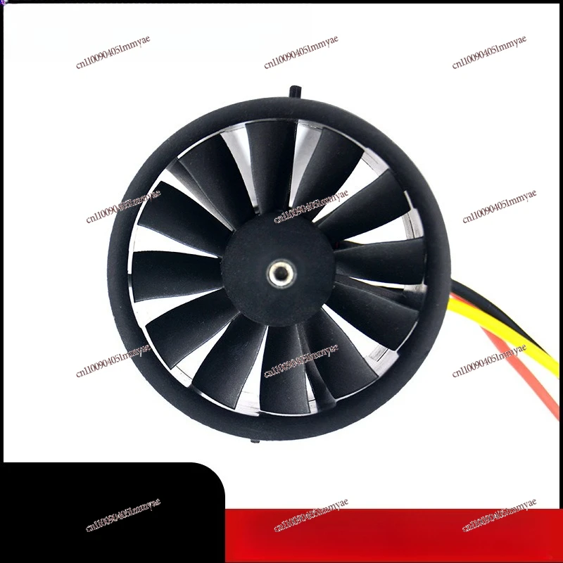 64mm Ducted 12 Blades 8S Outward Turn Brushless Motor Aircraft Model Fixed Wing Violent Fan Motor