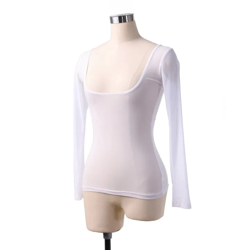 بدلة نسائية ممارسة الرقص الشرقي قاع مثير مفتوح الصدر شبكة شفافة يوتار القمم سيدة الرقص بوديستوكينج الملابس الداخلية