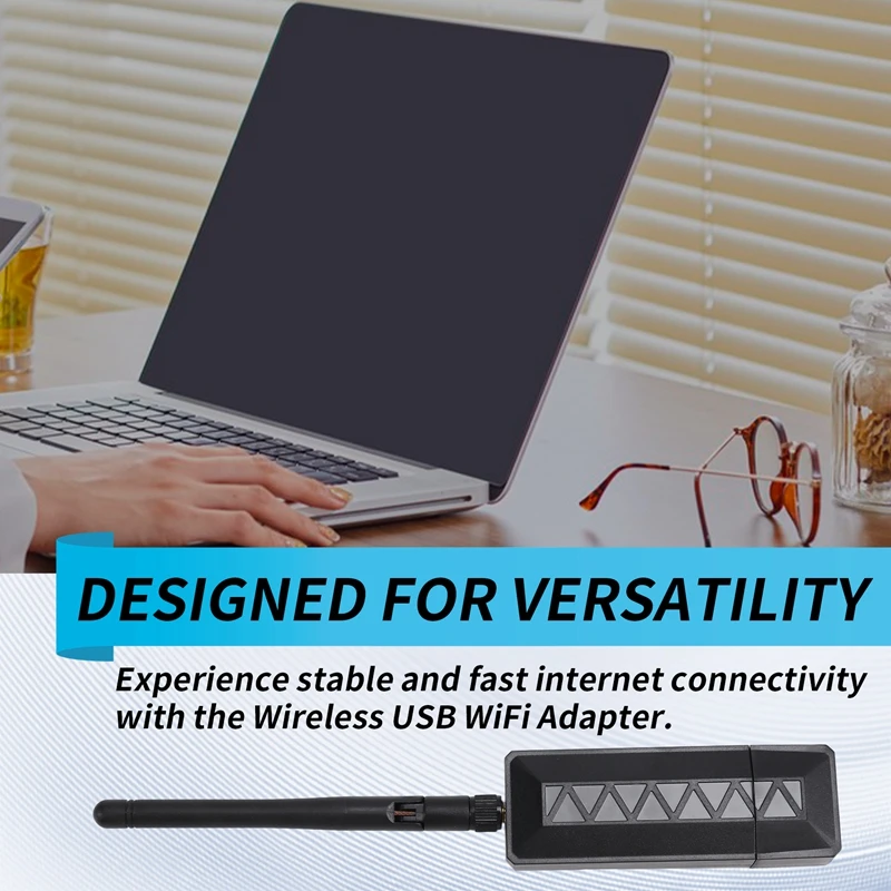 【07AB】AR9271 Wireless USB WiFi Adapter 2.4G/150Mbps for Linux, Kali, Ubuntu,for Raspberry Pi, PC, Laptop Network Enhancement B