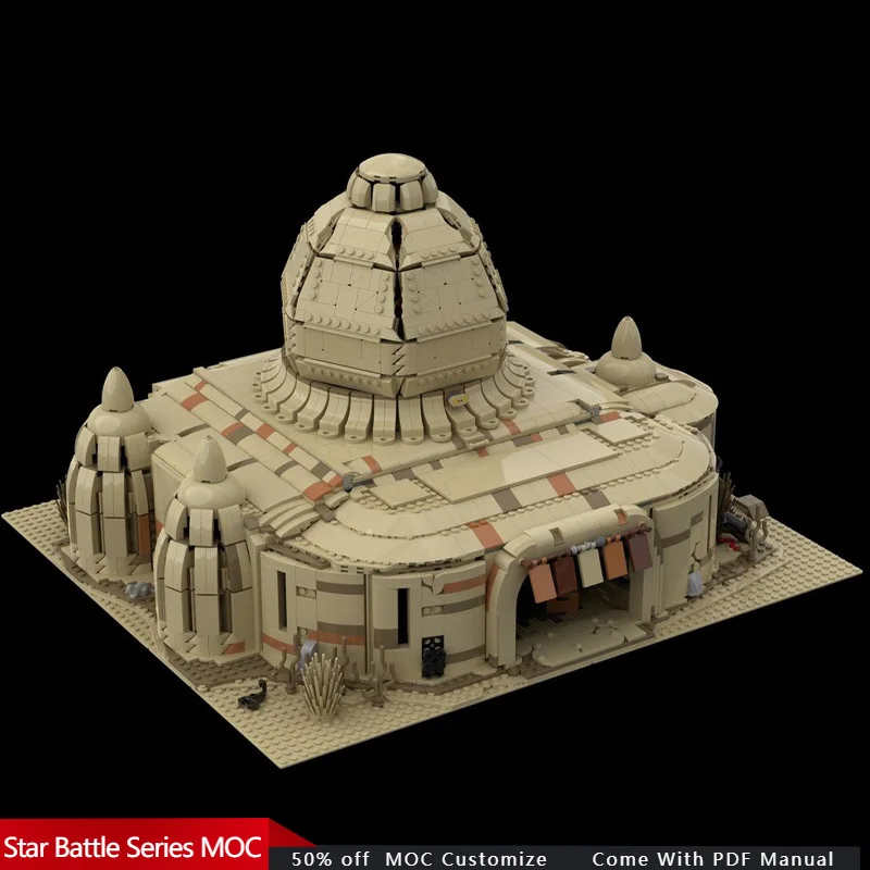 

5847 PCS Star Scuffle shop MOC Customize Modular Building Block Popular Educational Technology Simple DIY Toy Christmas Gift